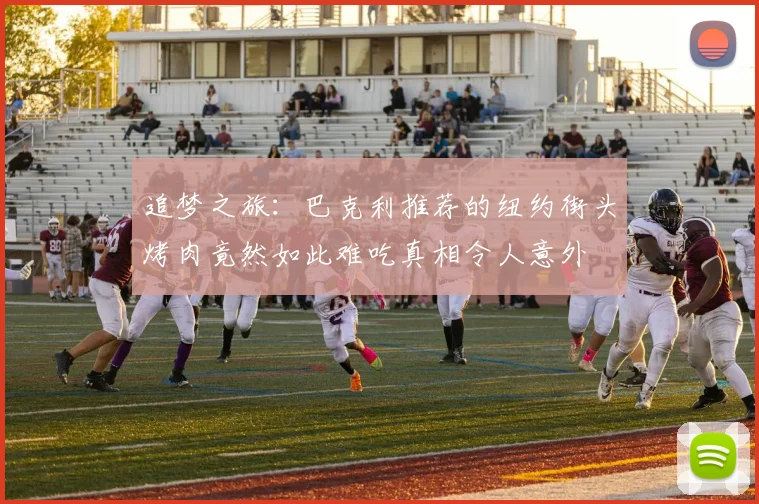 追梦之旅：巴克利推荐的纽约街头烤肉竟然如此难吃真相令人意外